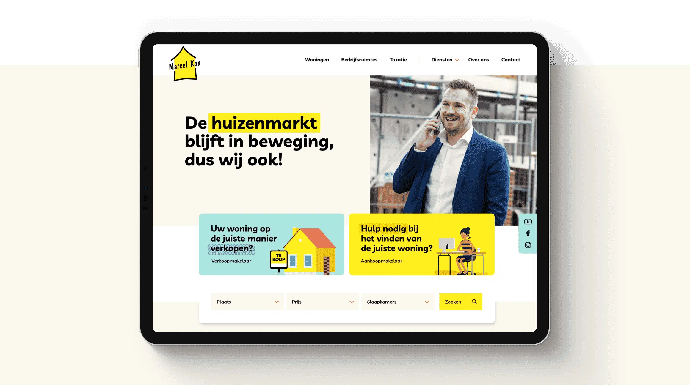 webdesign makelaar website