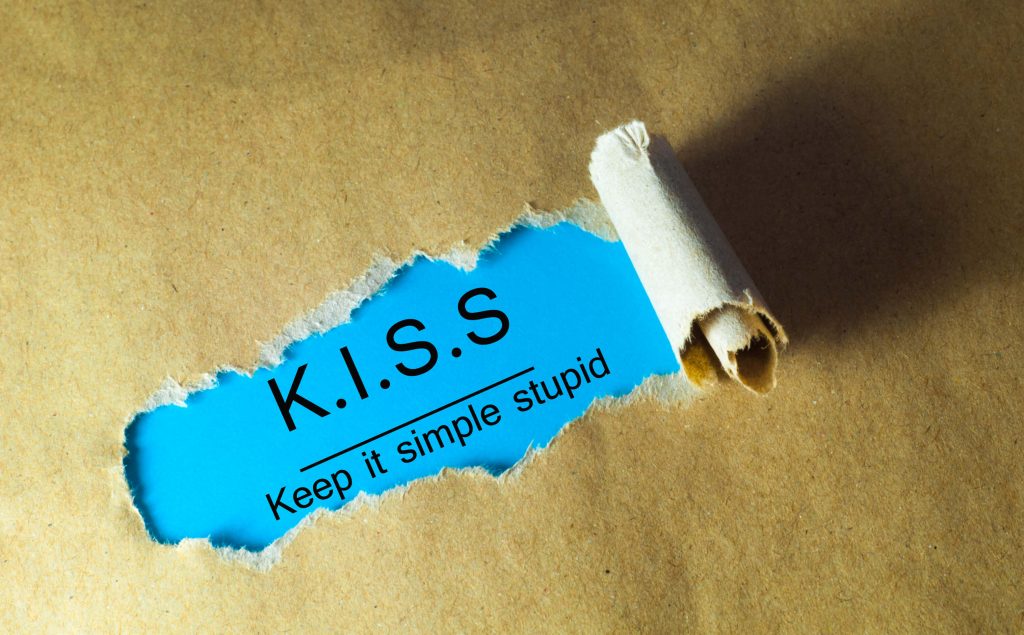 gebruik KISS tactiek toe bij chatgpt
