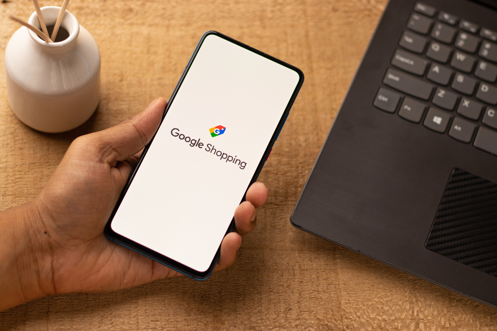 Google Shopping screenshot on mobile