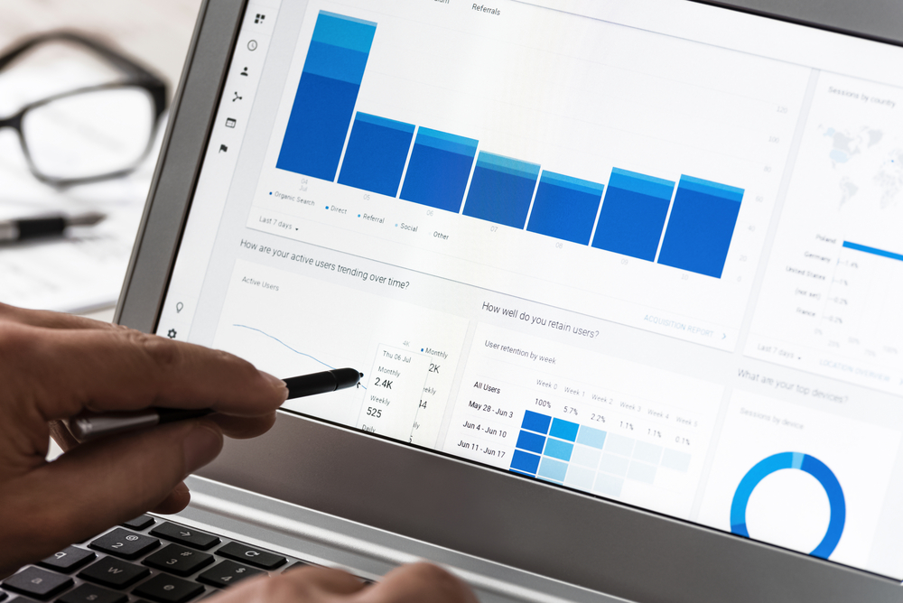 Instellen Google data