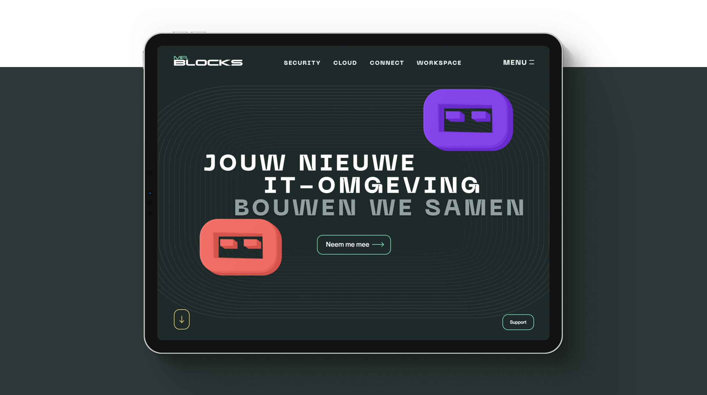Mr Blocks website IT