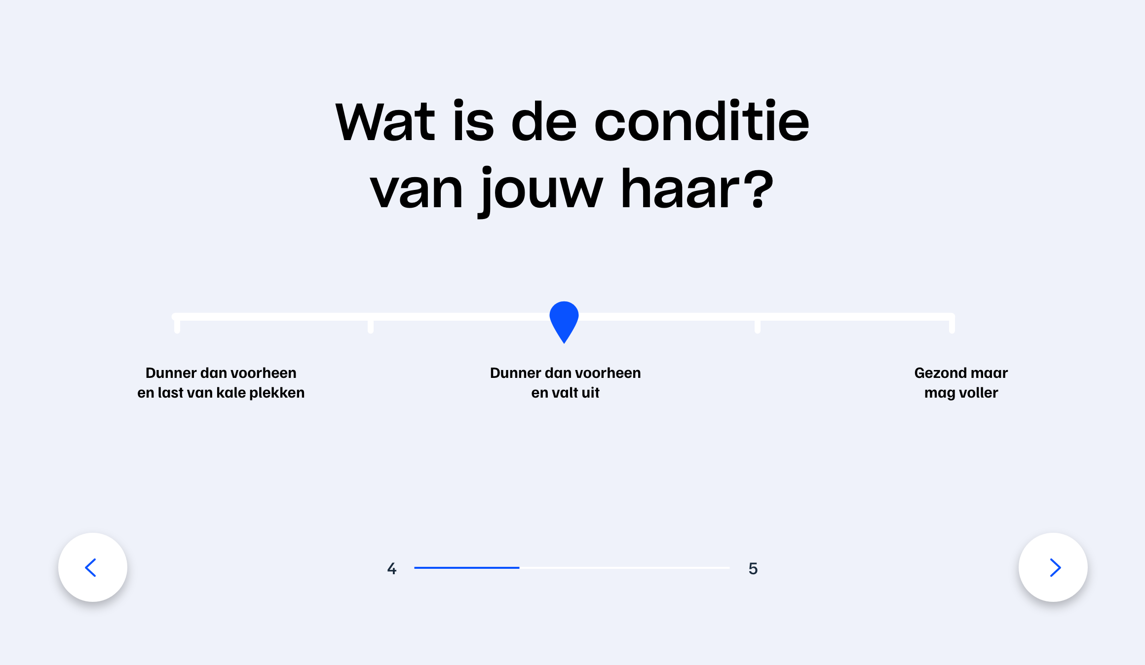 conditie van jouw haar hulptool