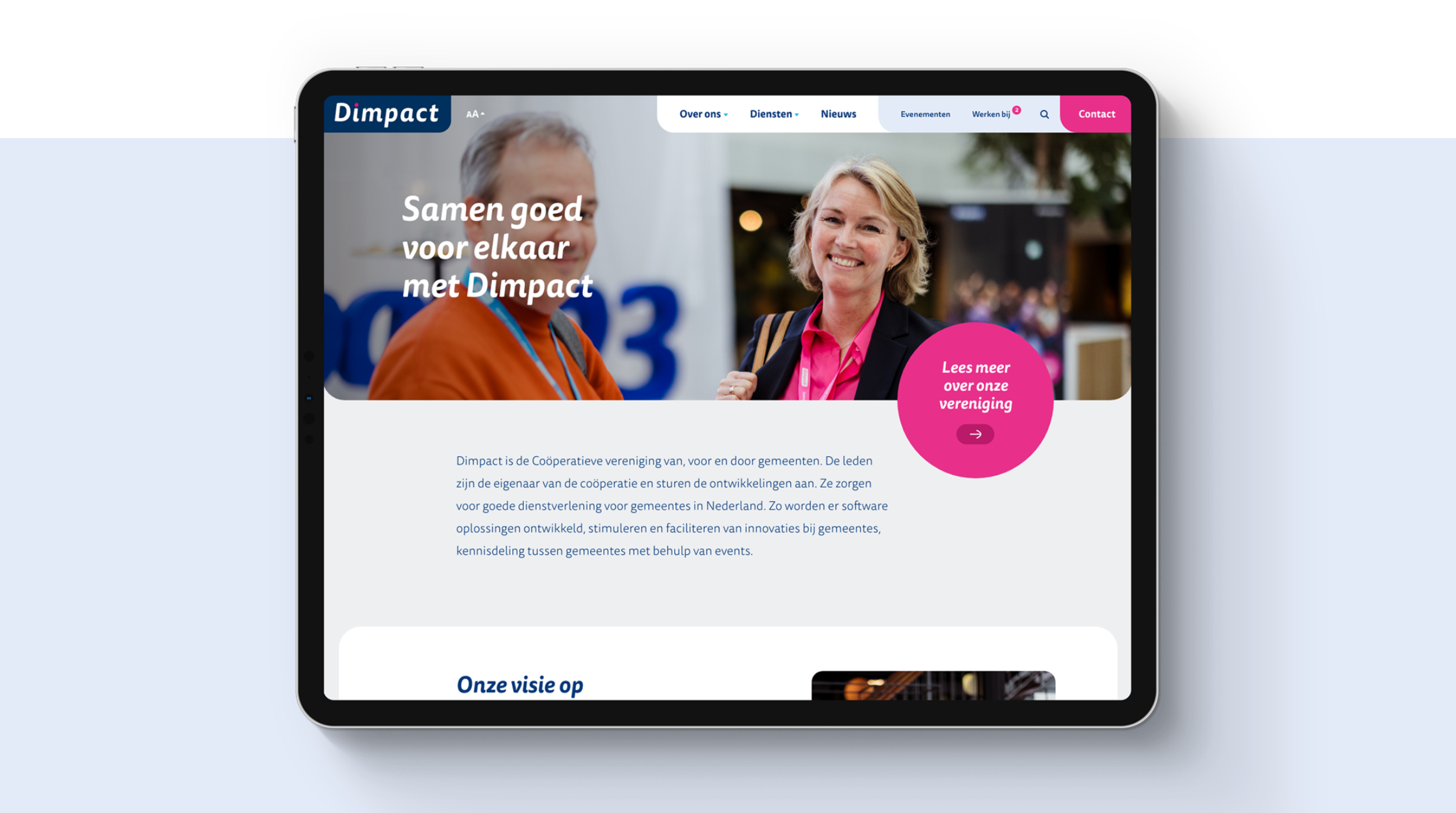 DIMPACT Enschede Responsive Webdesign