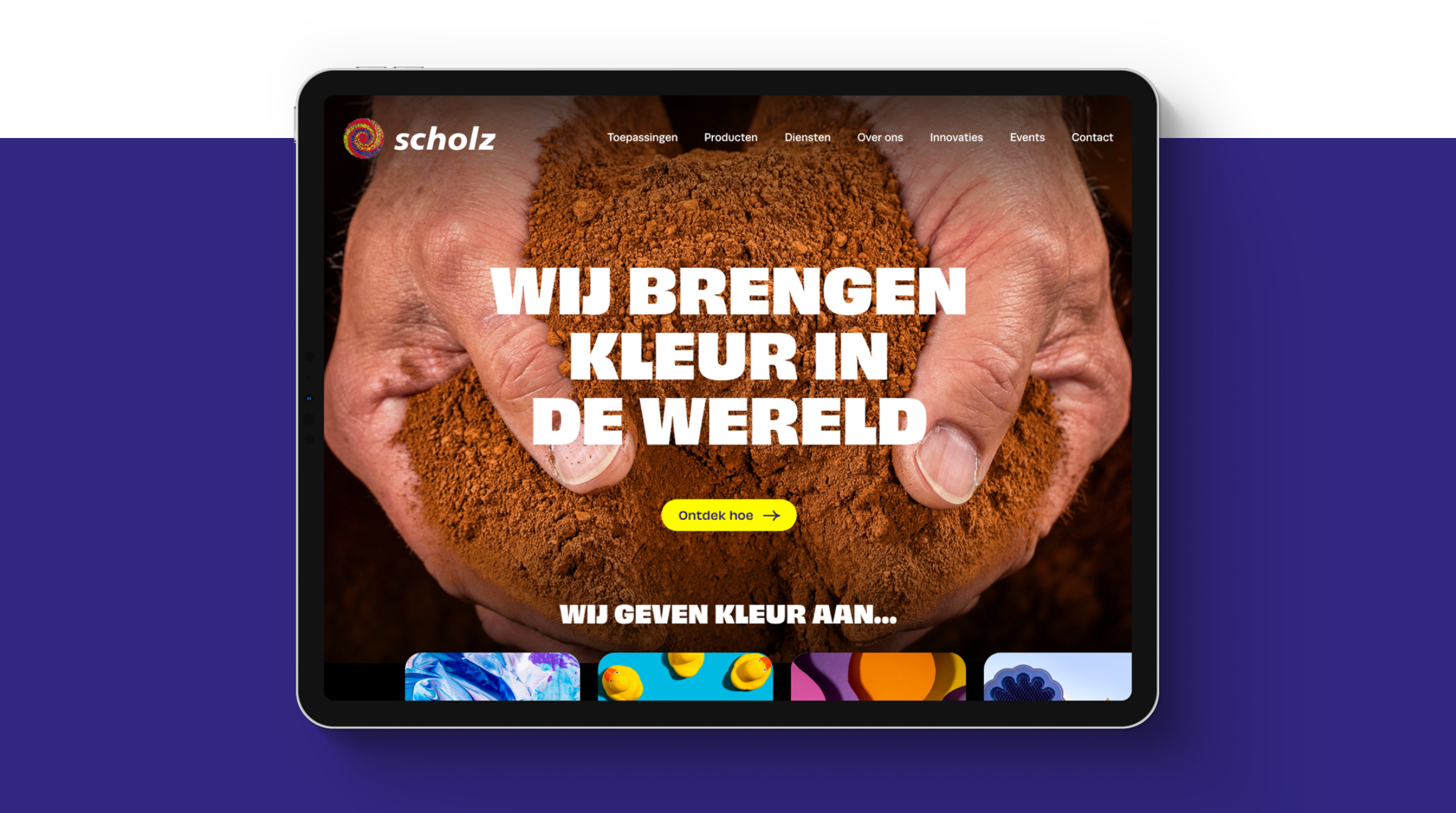 Scholz Benelux maatwerk website ontwikkeling