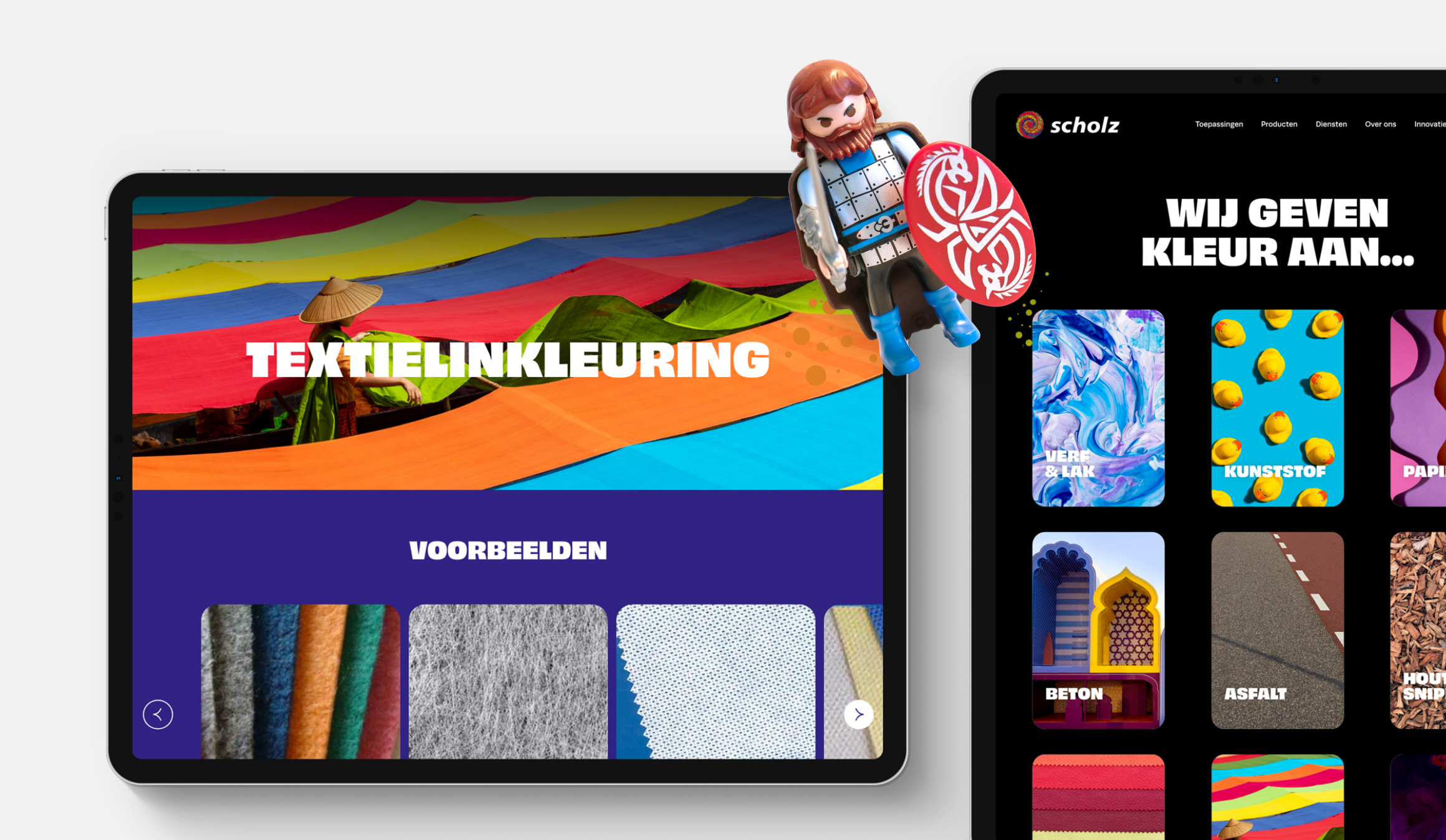 Scholz Benelux responsive webdesign