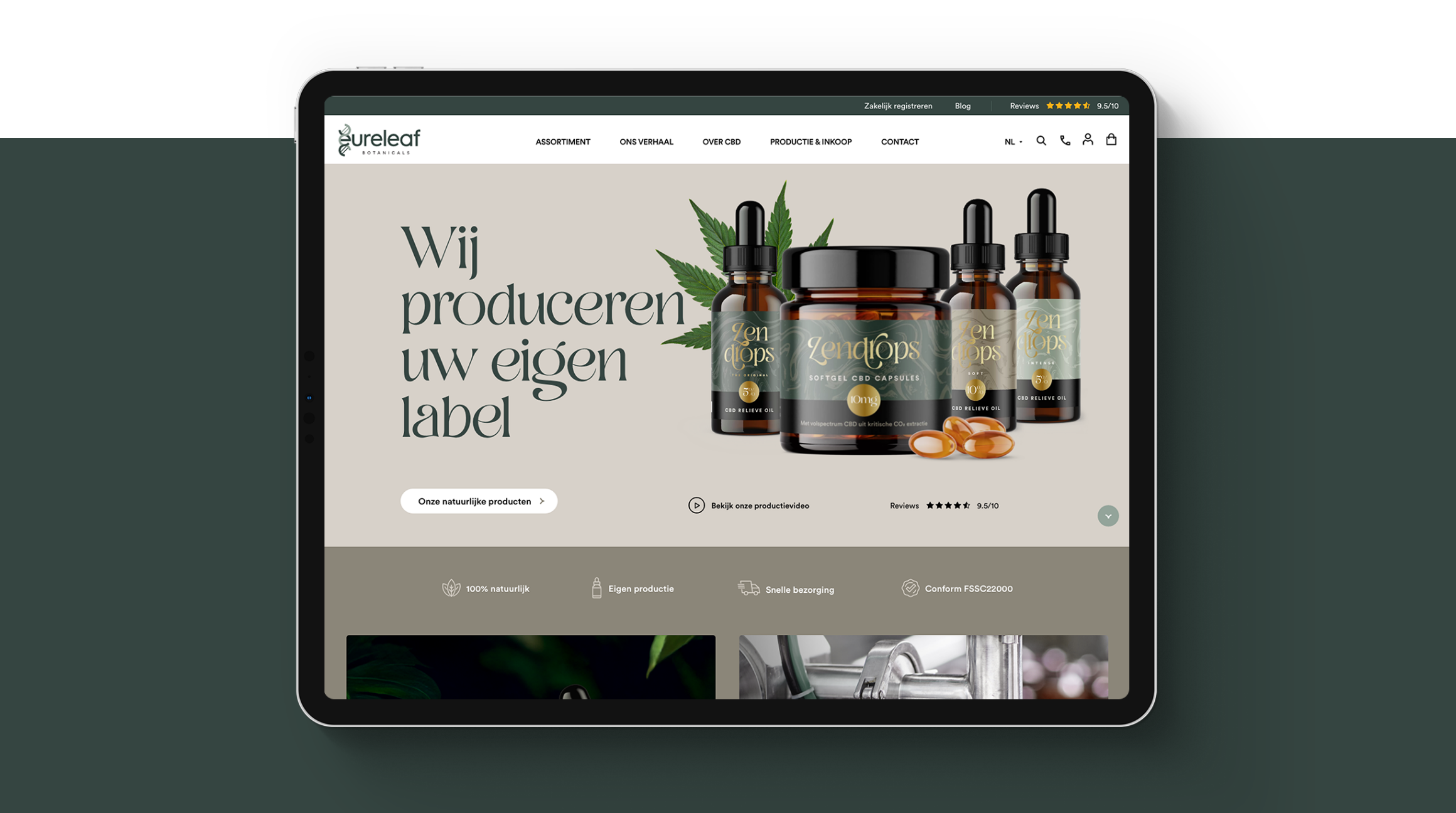verkoop cbd producten online